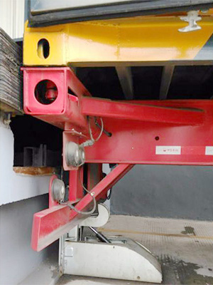 THM-600型垂直升降鉤式貨車限動器